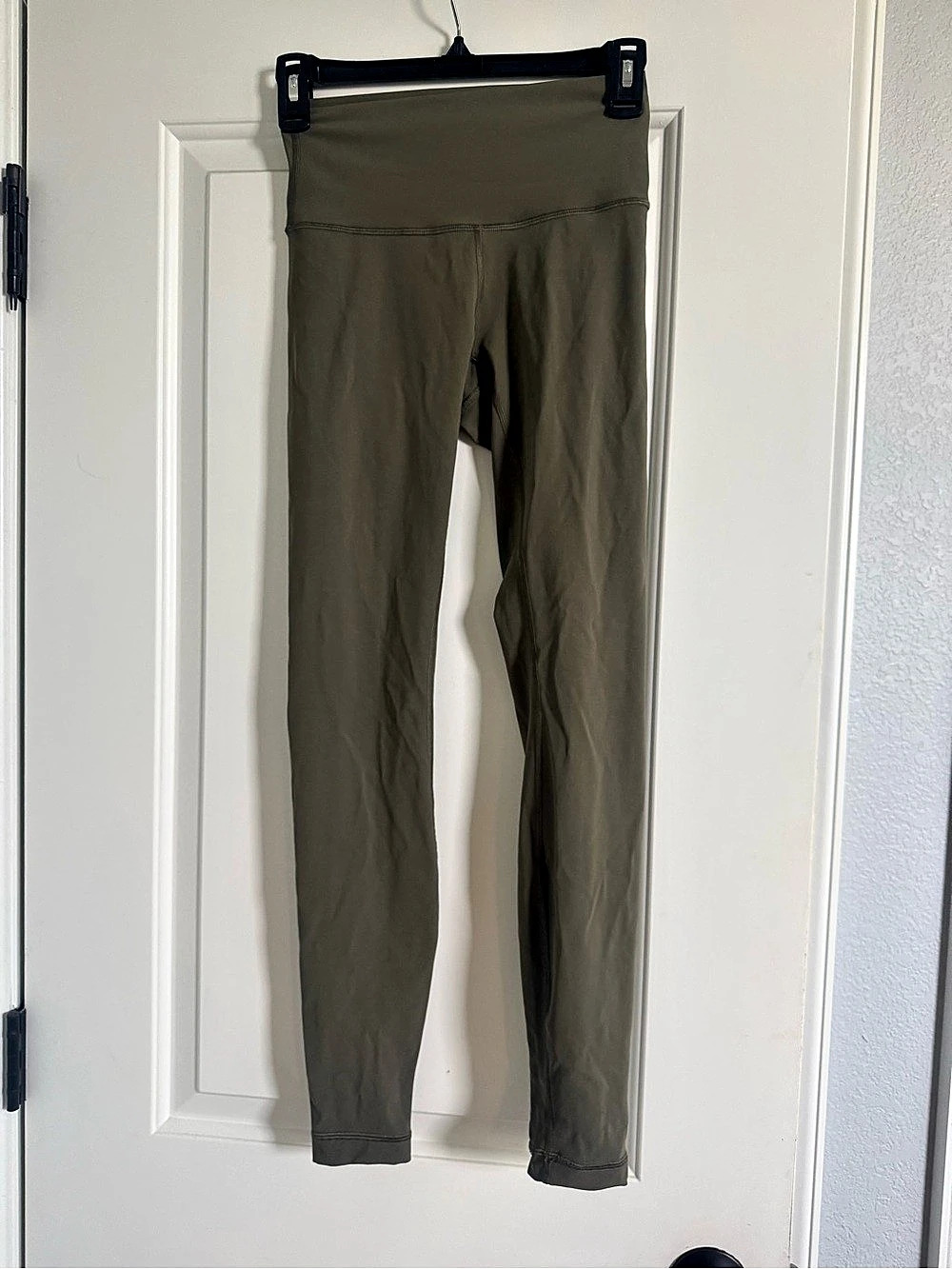 lululemon Align Pant High-Rise 28" Olive Green Leggings